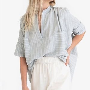 Tribe Alive Oversized Tunic Small / Extra Small